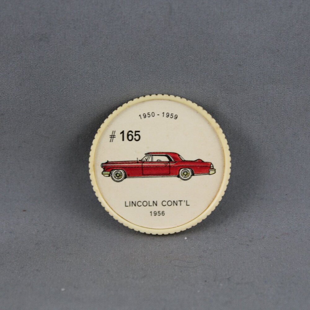 Jello Car Coins -- #165 of 200 - The Lincoln Continental